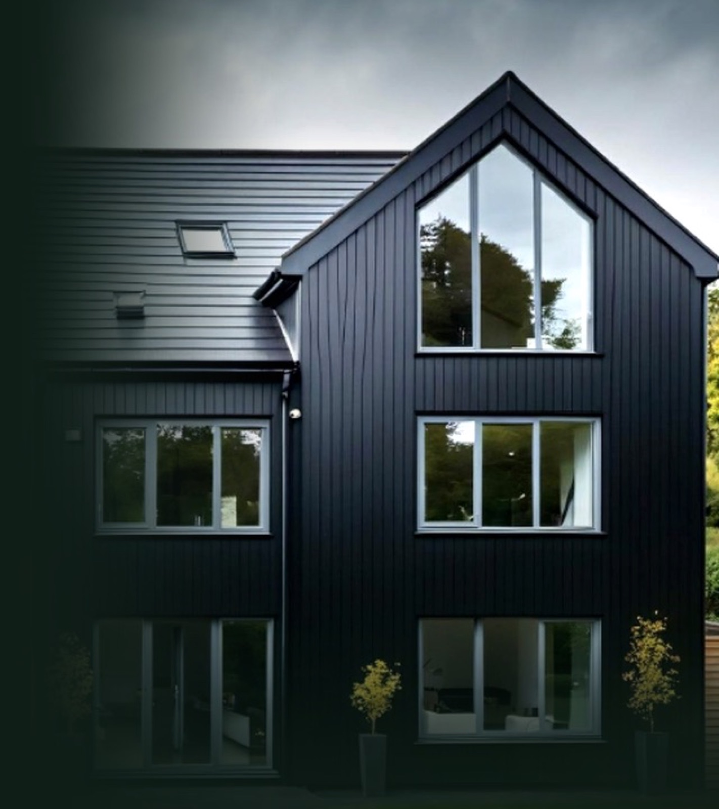 CGI of a contemporary 3-storey house design