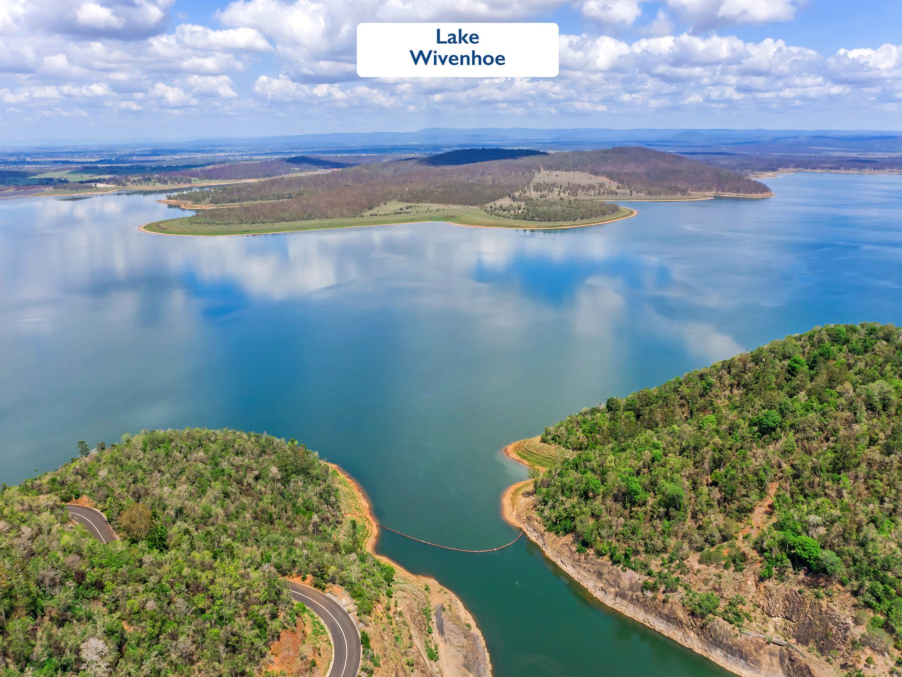 Lake Wivenhoe, near Clarendon