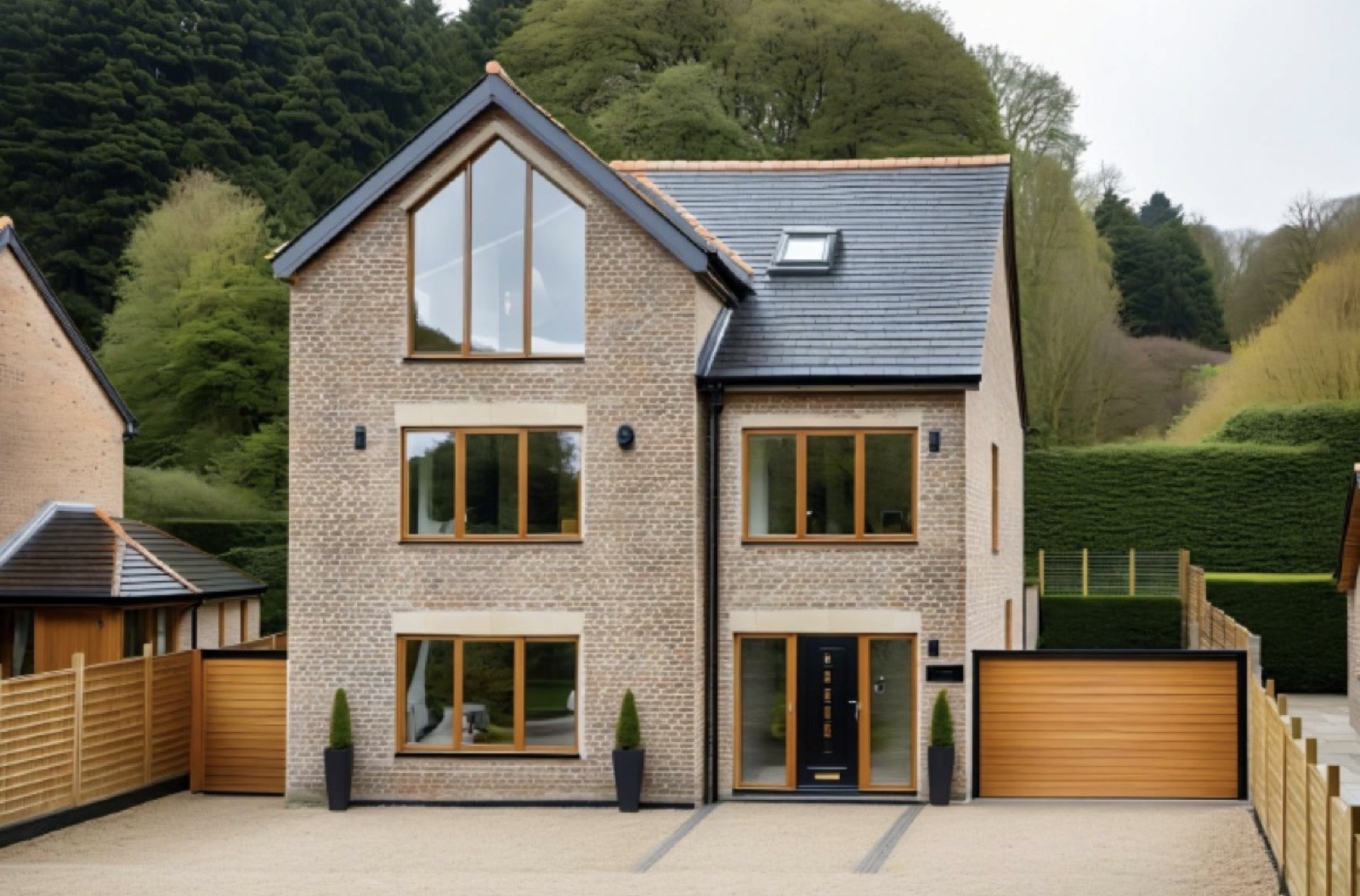 CGI of a detached family home design