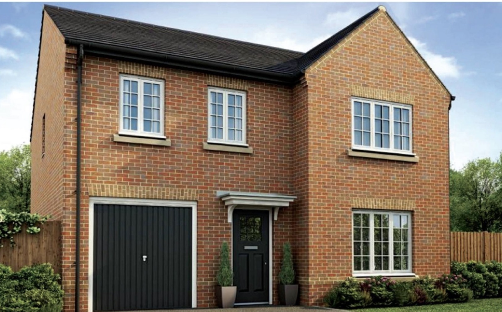 CGI of a house at Parklands@Liverpool