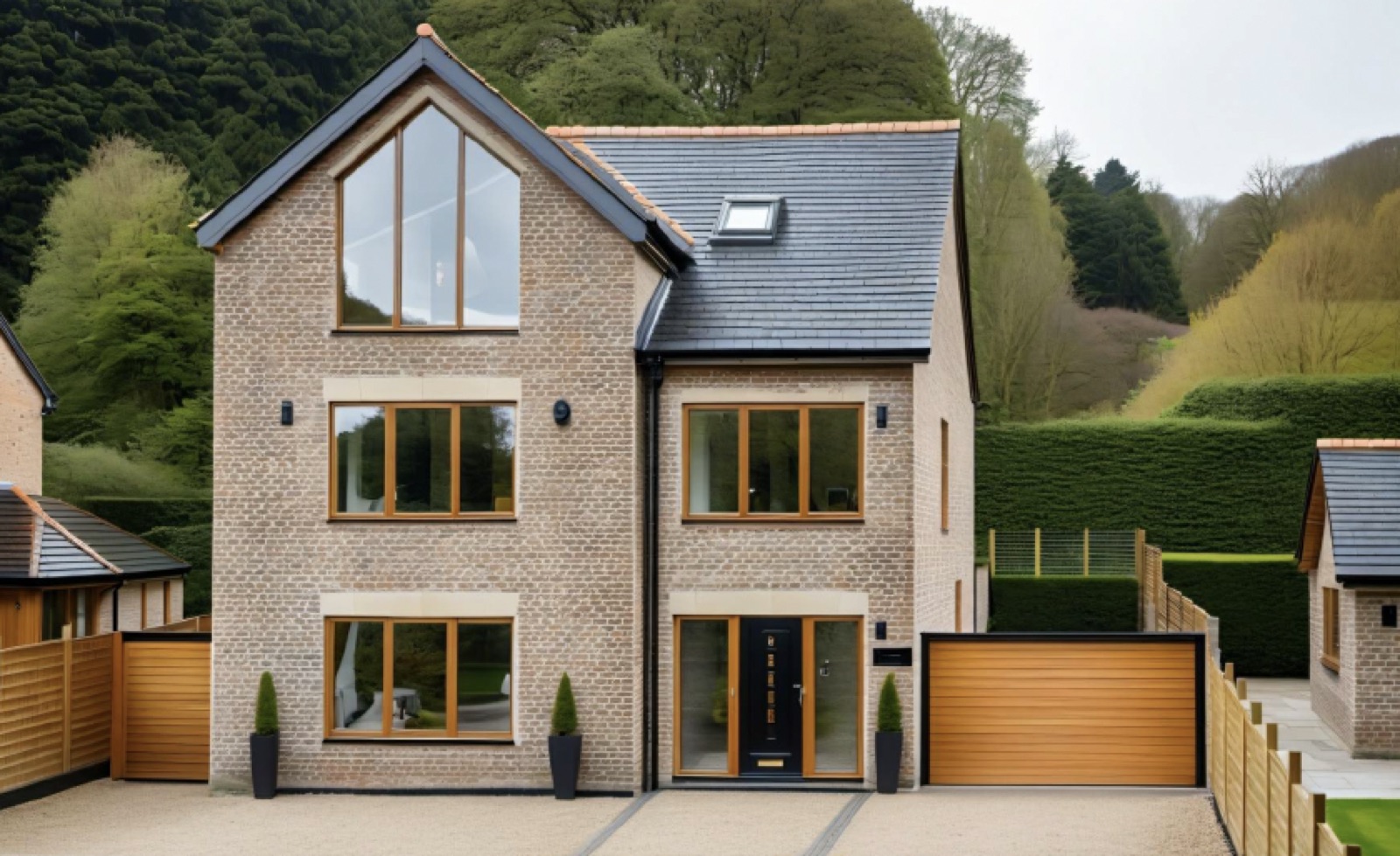 CGI of a 5-bedroom detached house design at The Cedars, Sevenoaks